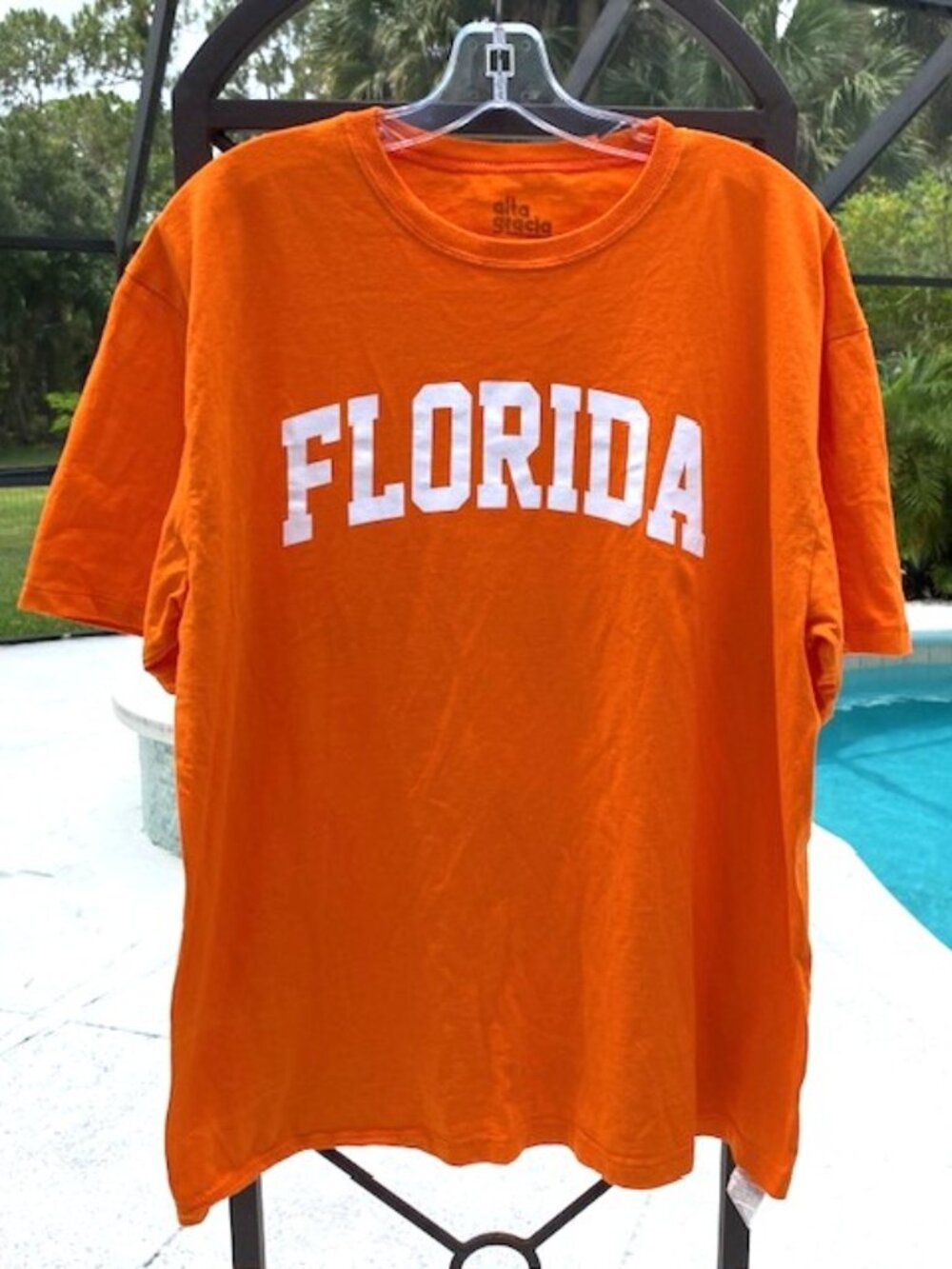 Florida Short Sleeve Tee Orange Extra Large XL